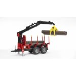 Bruder 2252 lesních PŘÍVĚS s hydraulickou rukou – Zboží Dáma