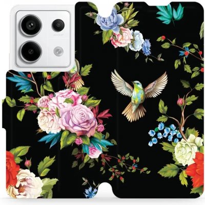 Mobiwear - Xiaomi Redmi Note 13 Pro 5G / Poco X6 5G - VD09S Ptáčci a květy – Zboží Živě