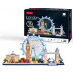 CubicFun 3D puzzle svítící Londýn 186 ks – Zboží Dáma
