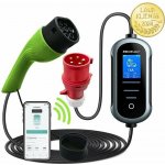 Qoltec 52471 Mobilní EV nabíječka elektrických vozidel 2v1 typ2 7 kW 230V CEE 5 PIN | Zboží Auto