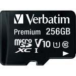 Verbatim microSDXC UHS-I 256 GB 44087 – Zbozi.Blesk.cz
