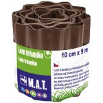 Bradas Plastový okraj trávníku OBFG0910 10cmx9m hnědá – Zboží Dáma