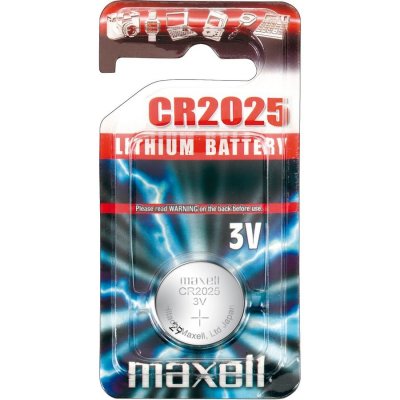 MAXELL Lithiová baterie CR2025 1BP Li 3V – Hledejceny.cz