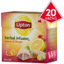 Lipton Lemon Ginger ovocný čaj 20 s. 40 g