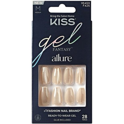 Kiss My Face Gel Fantasy Allure MoonBeam Nails 28 ks – Hledejceny.cz