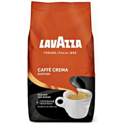 Lavazza Crema Gustoso zrnková 1 kg – Hledejceny.cz