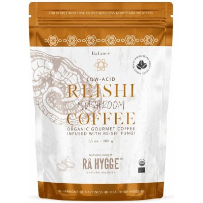RA HYGGE BIO káva Peru Arabica REISHI zrnková 0,1 kg – Hledejceny.cz