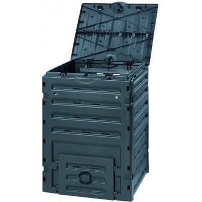 Garantia kompostér 1-komorový 450 l černý – Zboží Mobilmania