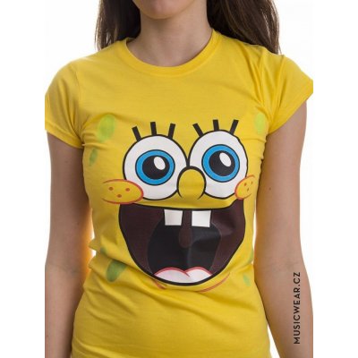 SpongeBob Squarepants tričko, Sponge Happy Face Girly