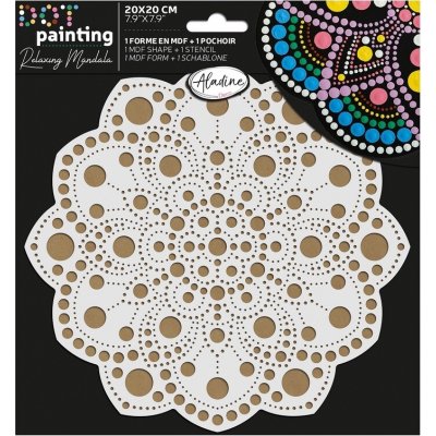 Aladine Sada na tečkování 20 cm Mandala 2 – Hledejceny.cz