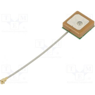 YIC ATIGG1540-1 Anténa; GNSS,GPS; 1dBi; RHCP; SMD; 15x15x4mm; -20÷65°C; Dél: 60mm | Zboží Auto