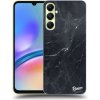 Pouzdro a kryt na mobilní telefon Samsung Picasee silikonové Samsung Galaxy A05s Black marble čiré