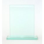 Čirá skleněná plaketa 16 21 cm 16 cm – Sleviste.cz
