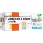 Generica Multivitamin & mineral complex tablet eff 10 ks – Hledejceny.cz