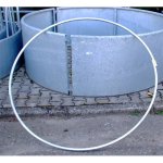 Obruč kovová 155 cm pro síť do příkrmiště – Zboží Mobilmania
