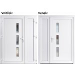 Soft Venus Panel Plný Bílá/bílá 200 cm – Hledejceny.cz