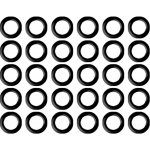 Gumičky XQMax O rings - 30ks – Zboží Dáma
