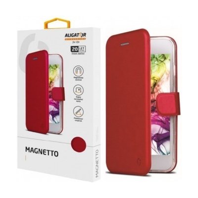 Pouzdro ALIGATOR Magnetto Samsung Galaxy M21, Red – Zboží Mobilmania