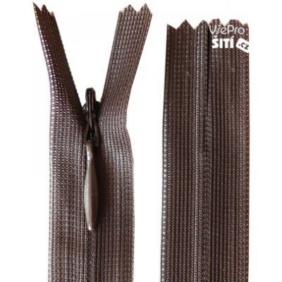 zip skrytý spir TMAVĚ HNĚDÁ No3 4423XX – Hledejceny.cz