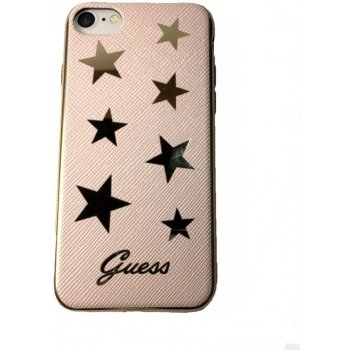 Pouzdro Guess Stars Soft TPU Apple iPhone 7 růžové