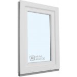 KNIPPING Plastové okno - 70 AD, 600x1200 mm, OS, bílá Otevírání: levé, Sklo: čiré – Hledejceny.cz
