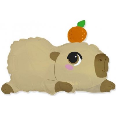 FLEXMETAL Foliový balónek Capybara Kapibara 60 cm – Hledejceny.cz
