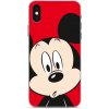 Pouzdro a kryt na mobilní telefon Apple Pouzdro ERT Ochranné iPhone XS / X - Disney, Mickey 019 Red