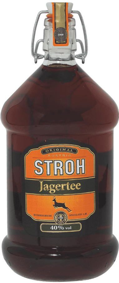 Stroh Jägertee 40% 1 l (holá láhev)