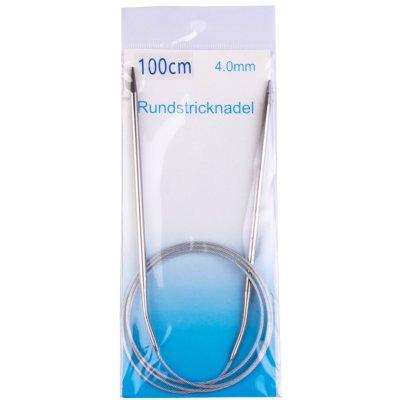 VLNIKA Jehlice kruhové hliníkové 100 cm s kovovým lankem Varianta: 4.0 mm – Hledejceny.cz
