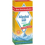 Bad Reichenhaller alpská sůl s jodem fluoridem a kyselinou listovou 500 g – Zbozi.Blesk.cz
