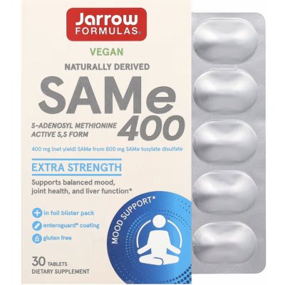 Jarrow Formulas SAMe 400 30 tablet – Hledejceny.cz