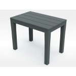 Bibl Plastová stolička TIMOR antracit - stolek – Zboží Dáma