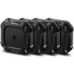 Spigen Tough Armor IP 4 Pack Black AirTag (ACS10464) – Hledejceny.cz