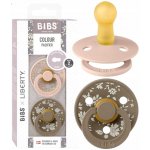 Bibs Boheme dudlíky přírodní kaučuk 2ks Blush Nočný / Vanilla Nočný – Zboží Mobilmania