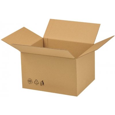 Eobaly.cz krabice klopová 300 x 240 x 200 mm 25 ks – Hledejceny.cz