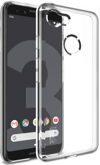 Pouzdro Imak plastové Google Pixel 3 - čiré