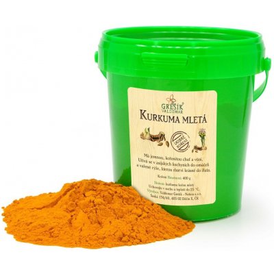 Grešík Kurkuma mletá 400 g – Sleviste.cz