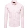 Pánská Košile Dstreet pánská elegantní košile DX2432 světle růžová