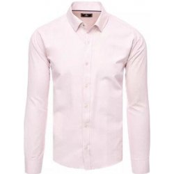 Dstreet pánská elegantní košile DX2432 světle růžová