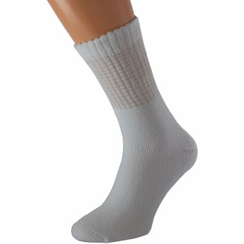 Kuks Zdravotní ponožky se stříbrem RELAX Bílé