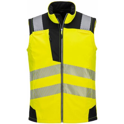 PortWest HI-VIS PW325 reflexní softshelová vesta PW3 HV žluto-černá – Hledejceny.cz