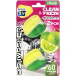 Power Air Vůně do myčky Clean & Fresh Lemon 2 ks – Zboží Mobilmania