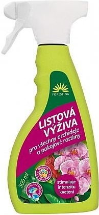 NohelGarden Listová výživa FORESTINA orchideje a pokojové rostliny 500 ml