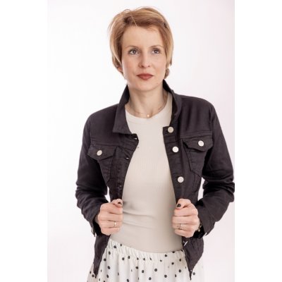 Re-dress jeans Black Mini (K53) černá – Sleviste.cz