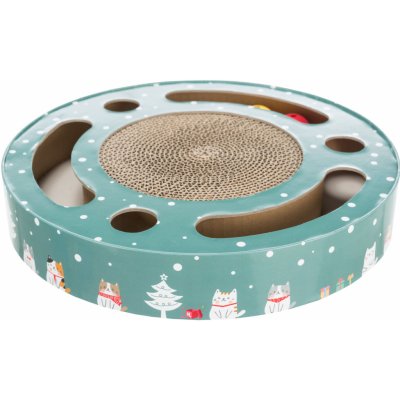 TRIXIE Xmas drum vánoční škrabací buben s hračkou 33 x 5,5 cm – Zboží Mobilmania