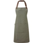 Premier Workwear Pracovní zástěra s kapsou za krk PR144 Moss Pantone 418C 72x86cm – Hledejceny.cz