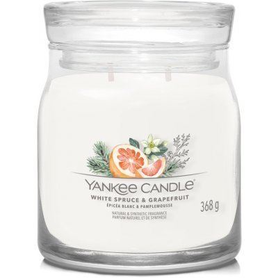 Yankee Candle Signature White Spruce & Grapefruit 368 g – Hledejceny.cz