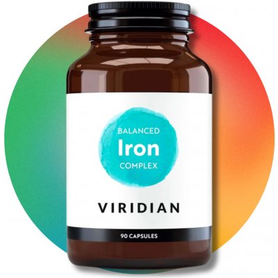 Viridian Balanced Iron Complex 90 kapslí – Hledejceny.cz