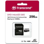 Transcend microSDXC UHS-I U3 256 GB TS256GUSD330S – Hledejceny.cz