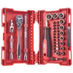 Milwaukee 4932479096 Ráčna 1/4", hlavice a šroubovák (Sada 38 ks) – Zboží Dáma